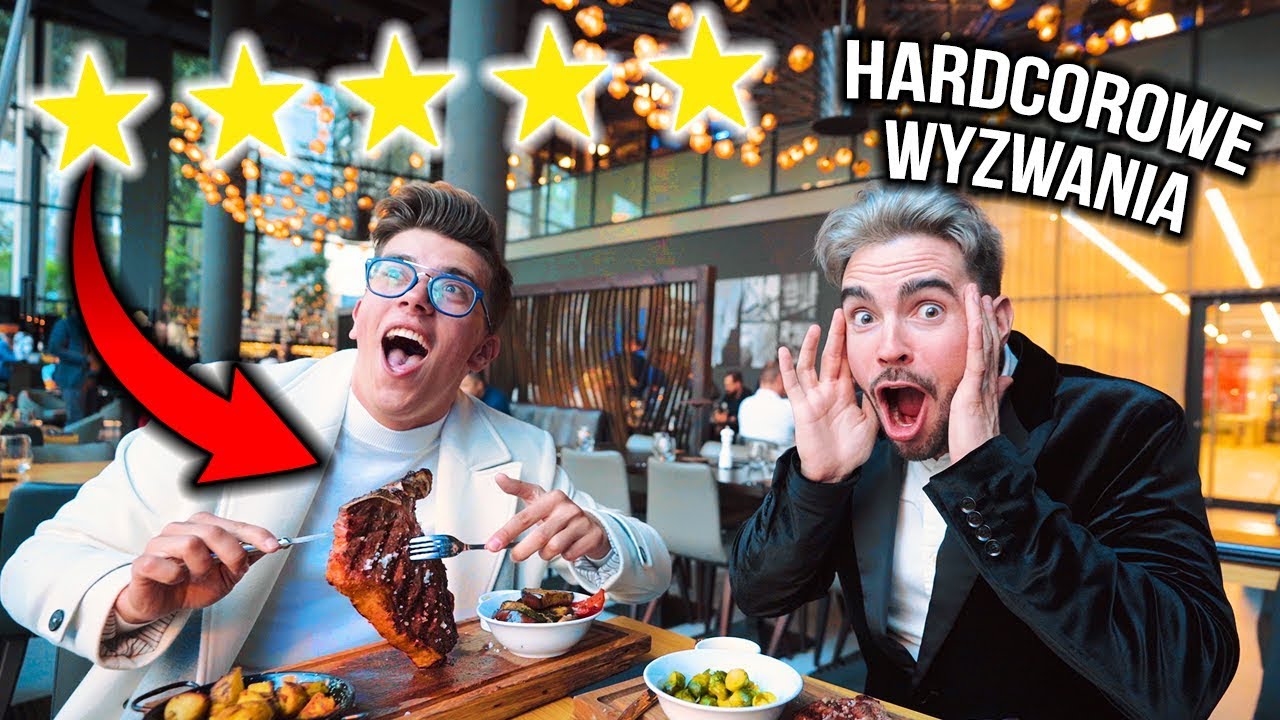 ZJEDLIŚMY W NAJLEPIEJ OCENIANEJ RESTAURACJI! *WYZWANIA*