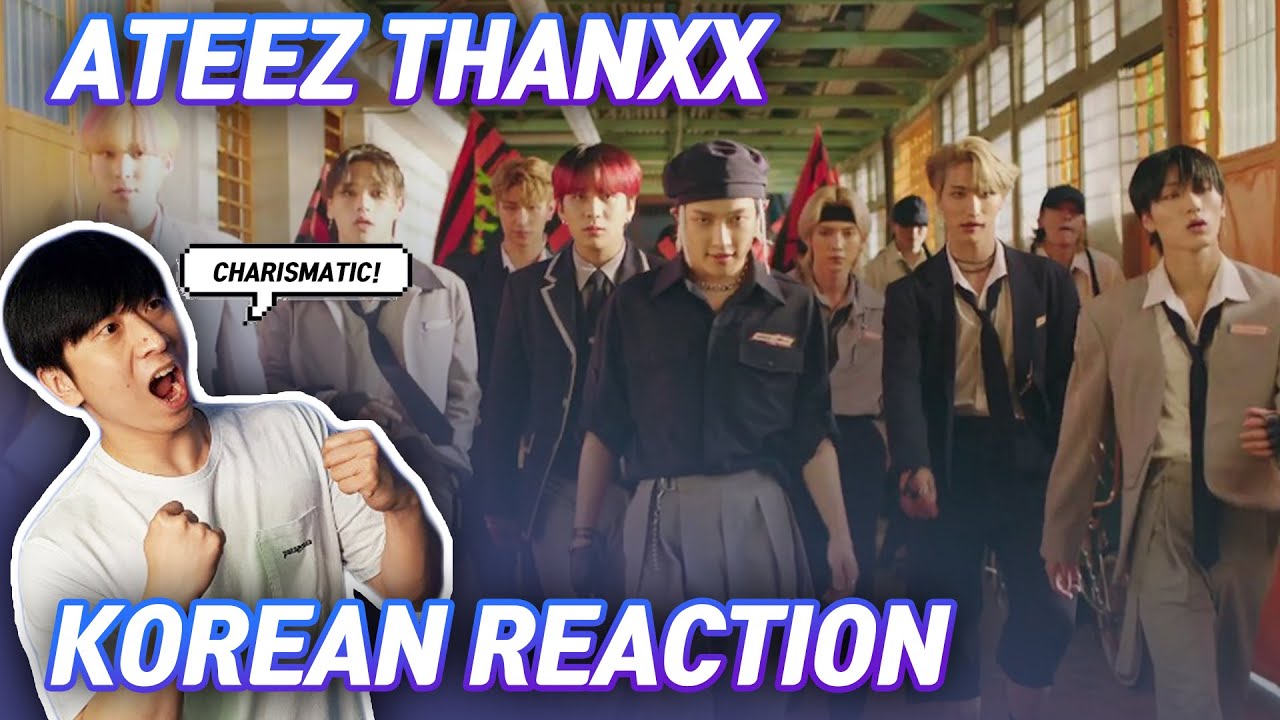 🔥(ENG) KOREAN RAPPERS react to ATEEZ (에이티즈) - THANXX