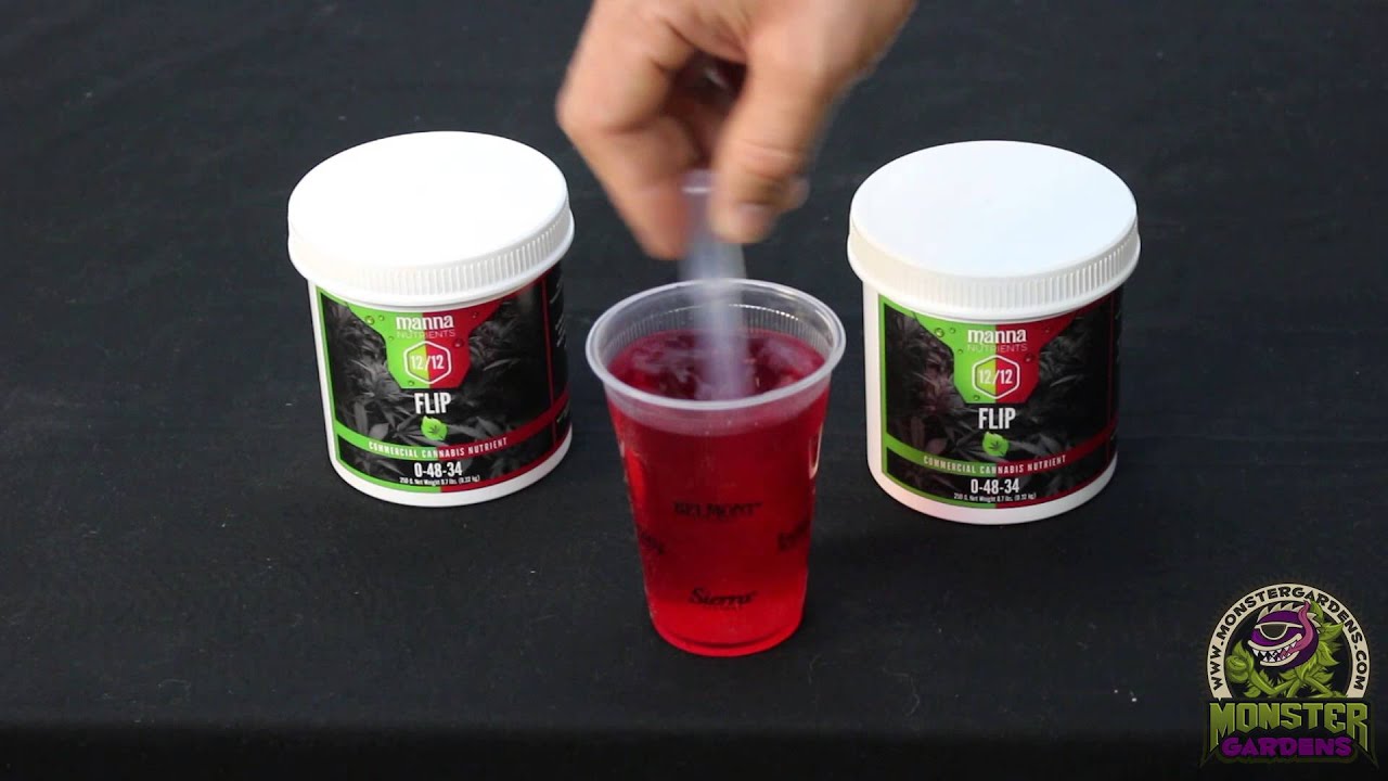 Start Flowering Fast | Flip by Manna begin 12/12 Light Cycle Quickly Speeds up Flower Cycle Shorten