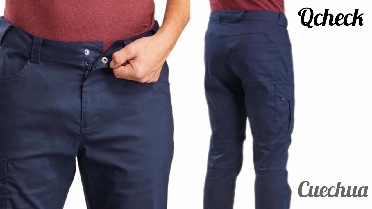 Trousers For Men | Decathlon Hiking Trouser NH100 Blue Review🔥 | Easy To Wear & Best Fit | Qcheck