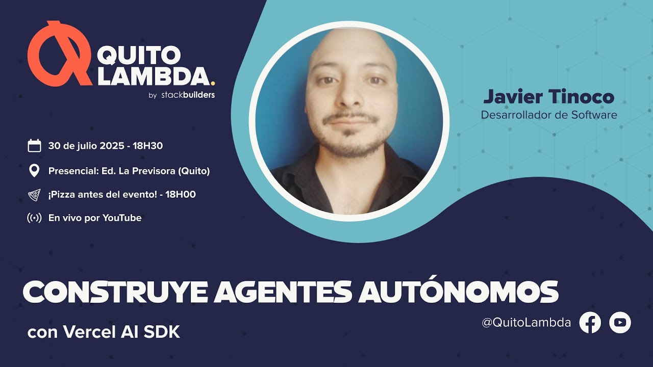 Construye agentes autónomos con Vercel AI SDK