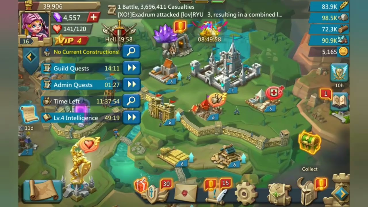 Lords Mobile - Manors or Infirmary? Which ones are best?