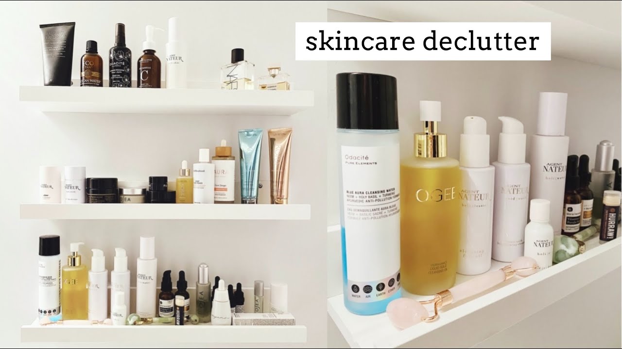 Minimalist Declutter: Everyday Skincare | Capsule Beauty Collection Project 2021