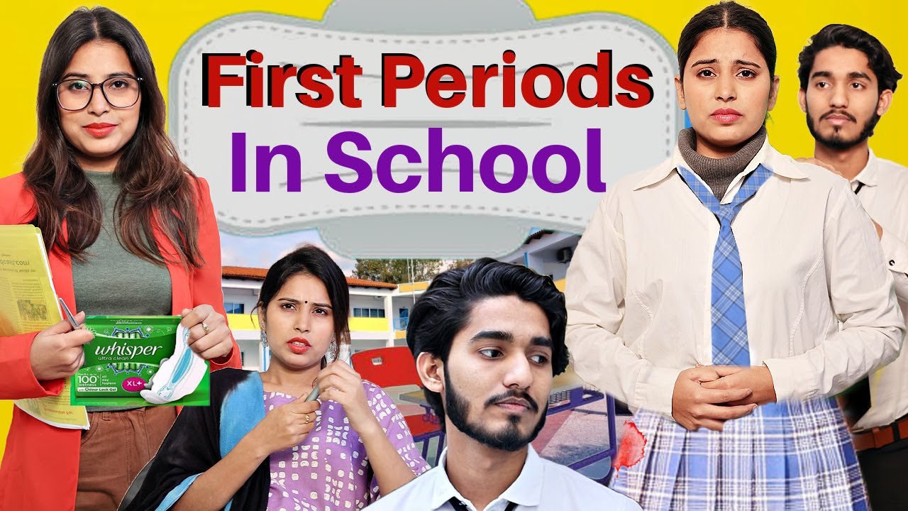 My First Periods In school | Exams Mein Periods | Sbabli