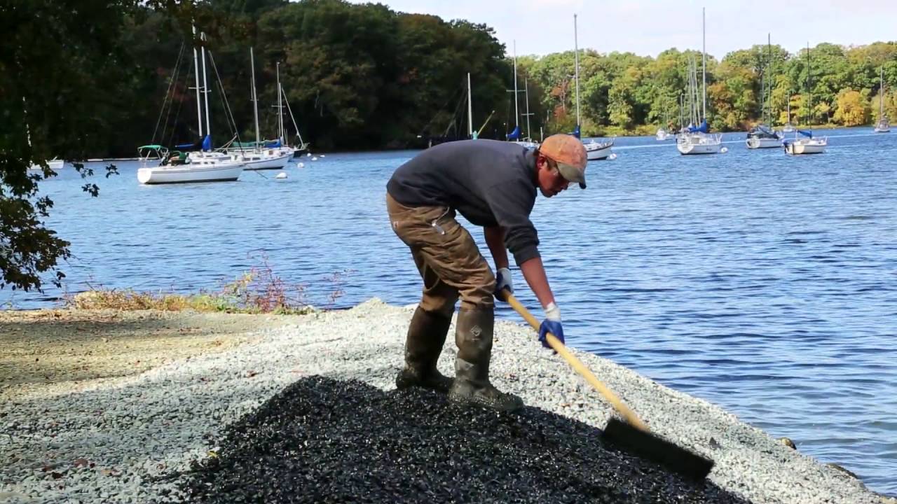 ELASTOCOAST&reg; polyurethane coastal protection system