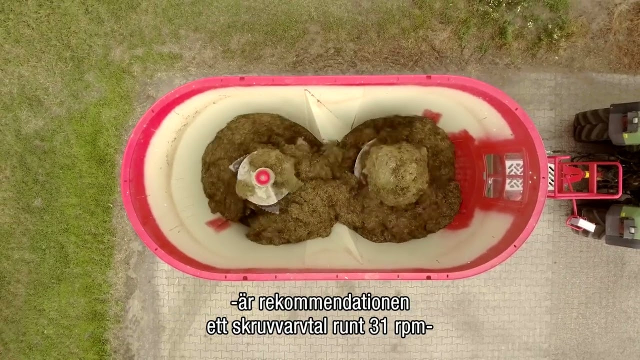 Hur optimerar jag min foderblandare?