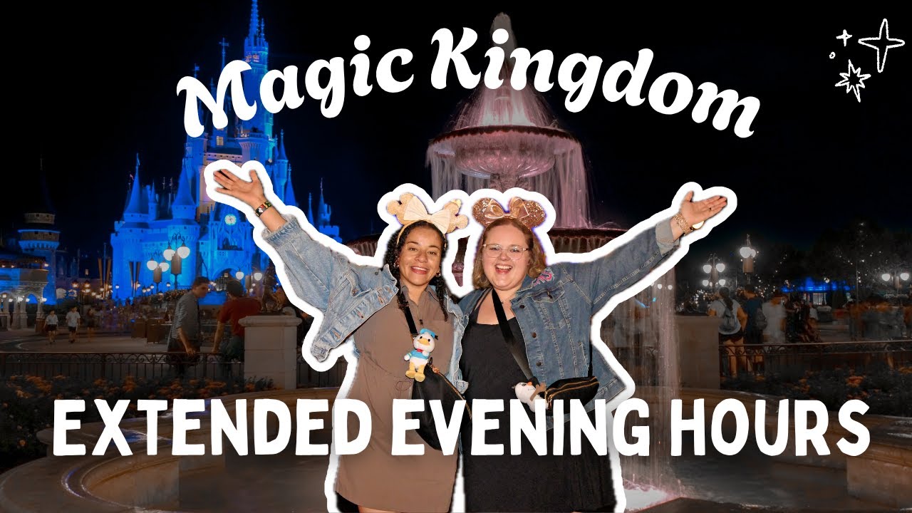 Disney World Vlog | Magic Kingdom EXTENDED EVENING HOURS - low crowds AND low wait times!
