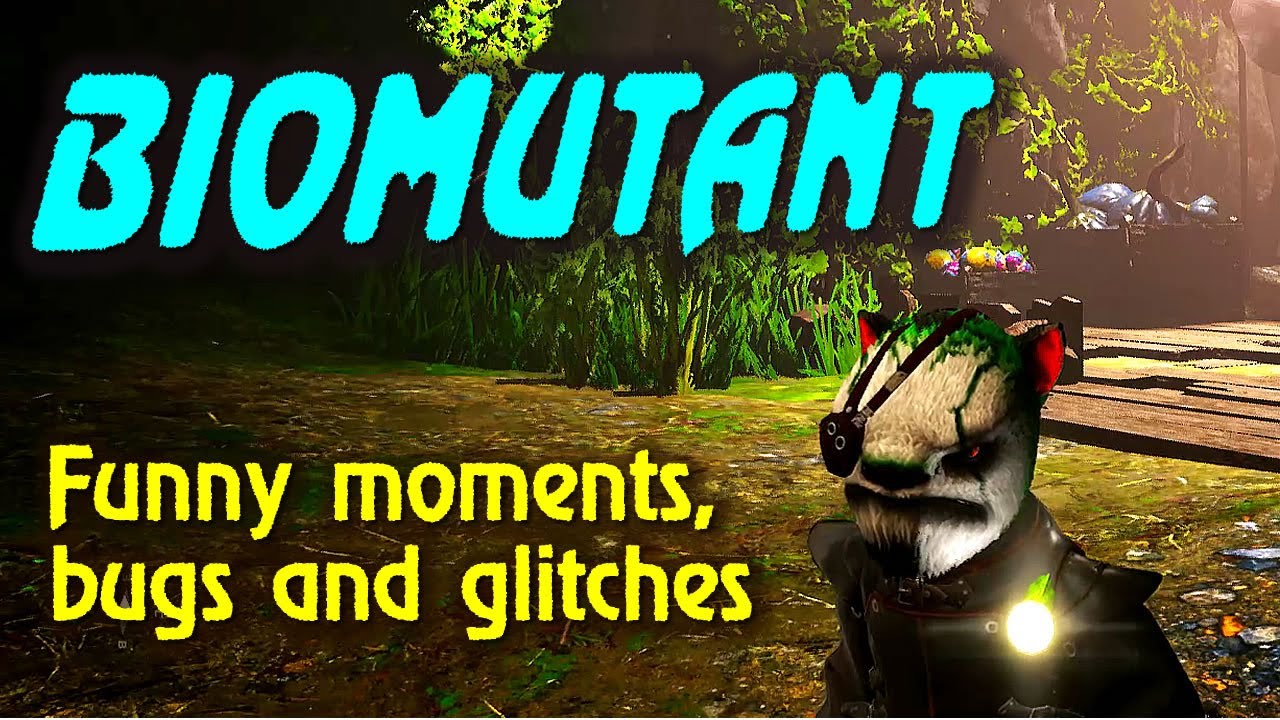 BIOMUTANT glitches & funny moments