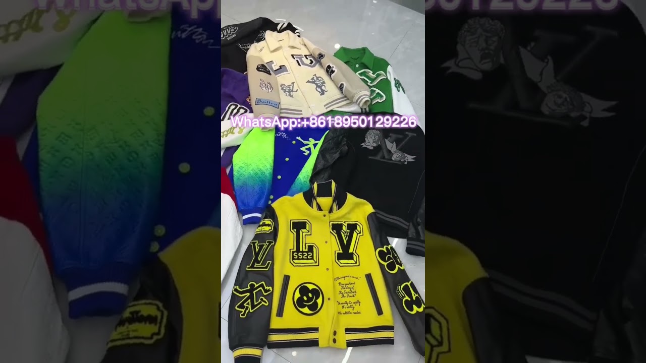 Louis Vuitton Leather Varsity Jackets FW22 Review