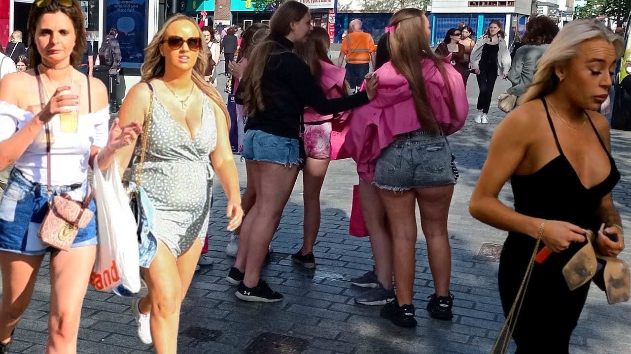 A walk through LIVERPOOL England - City Centre