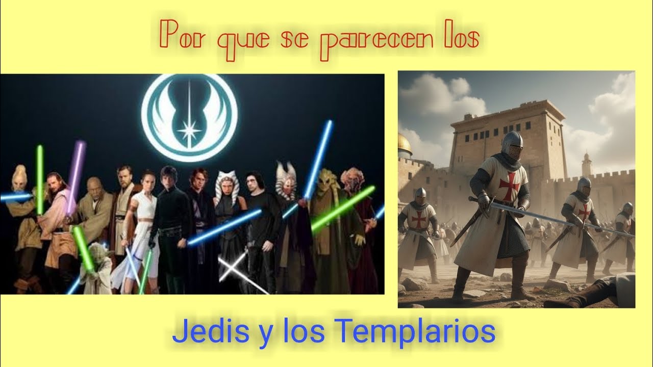 Porque se parecen los jedis y los Templarios #starwars #templarios #frikis #jedi #podcast 