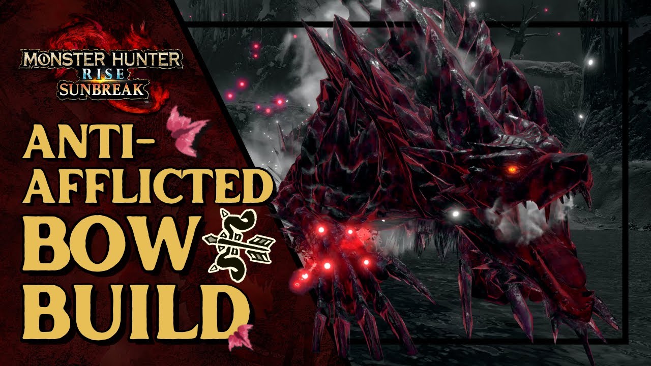 [MHR SUNBREAK] Afflicted Monsters Bow Farming Build - Endgame Bow Build