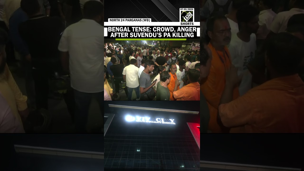 Huge Crowd, anger erupts after BJP leader Suvendu Adhikari&rsquo;s PA Chandra is shot dead in West Bengal