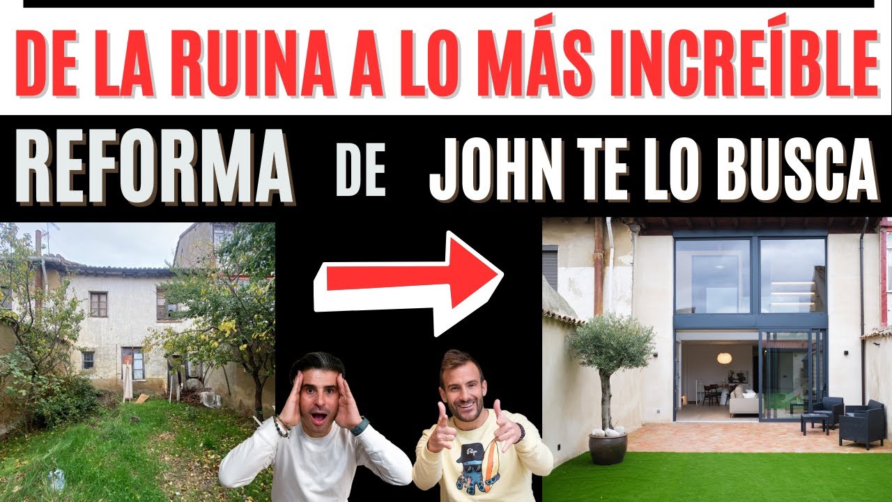Reforma Total de la RUINA A LO MAS INCREIBLE en esta Casa de PUEBLO  por John Te Lo Busca CJR
