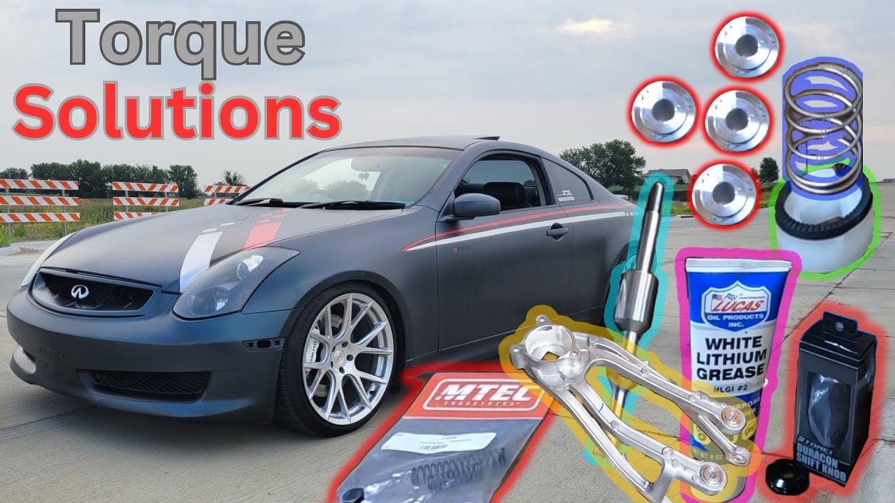 Torque Solution short throw shifter install plus more! G35 or 350z