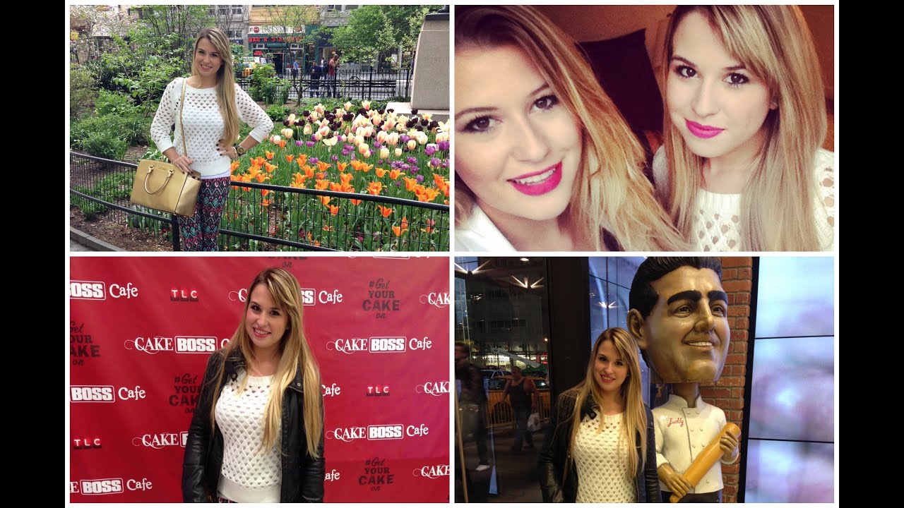 Vlog NYC dia 2: Niver Fabi, Compras e Cake Boss  - Fabi Santina