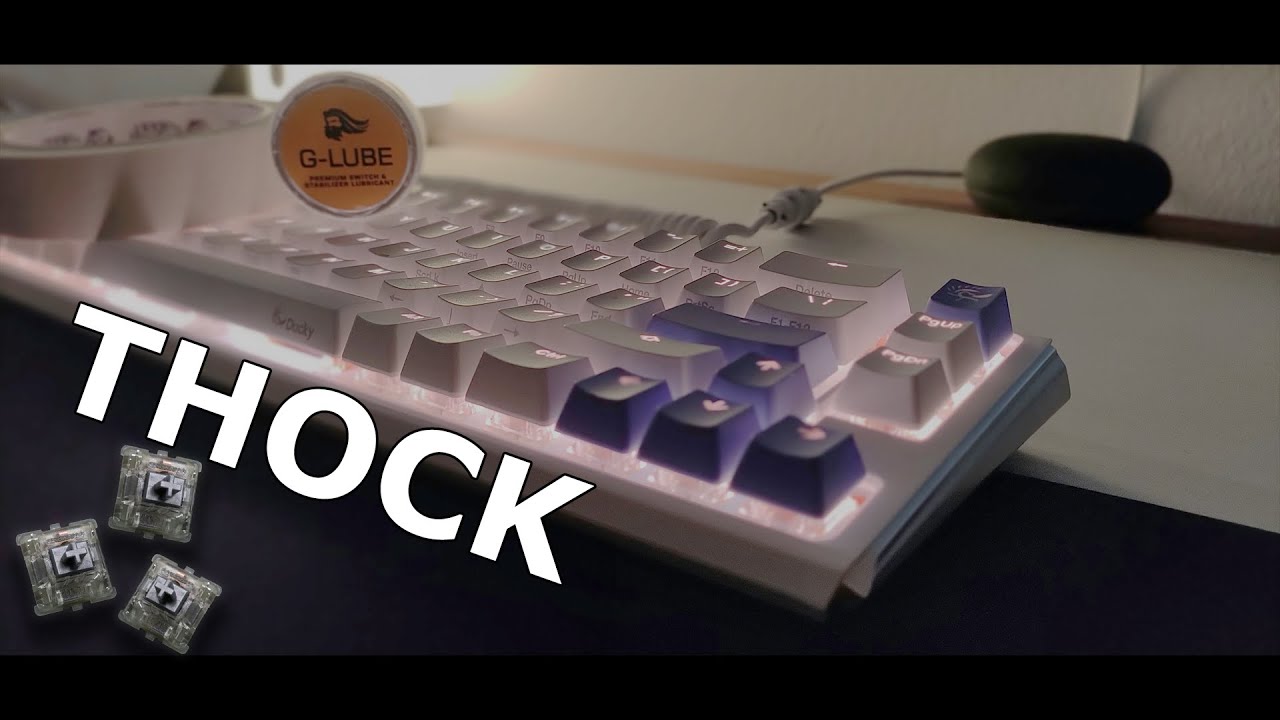 CAN IT THOCK?? | Ducky One 3 SF Speed Silvers Mod