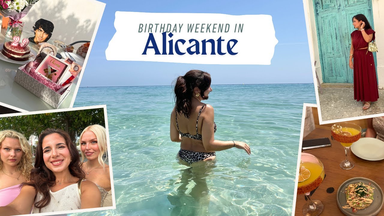 Birthday Weekend in Alicante 🇪🇸 | Beach Days, Markets & Torrevieja Night Out!