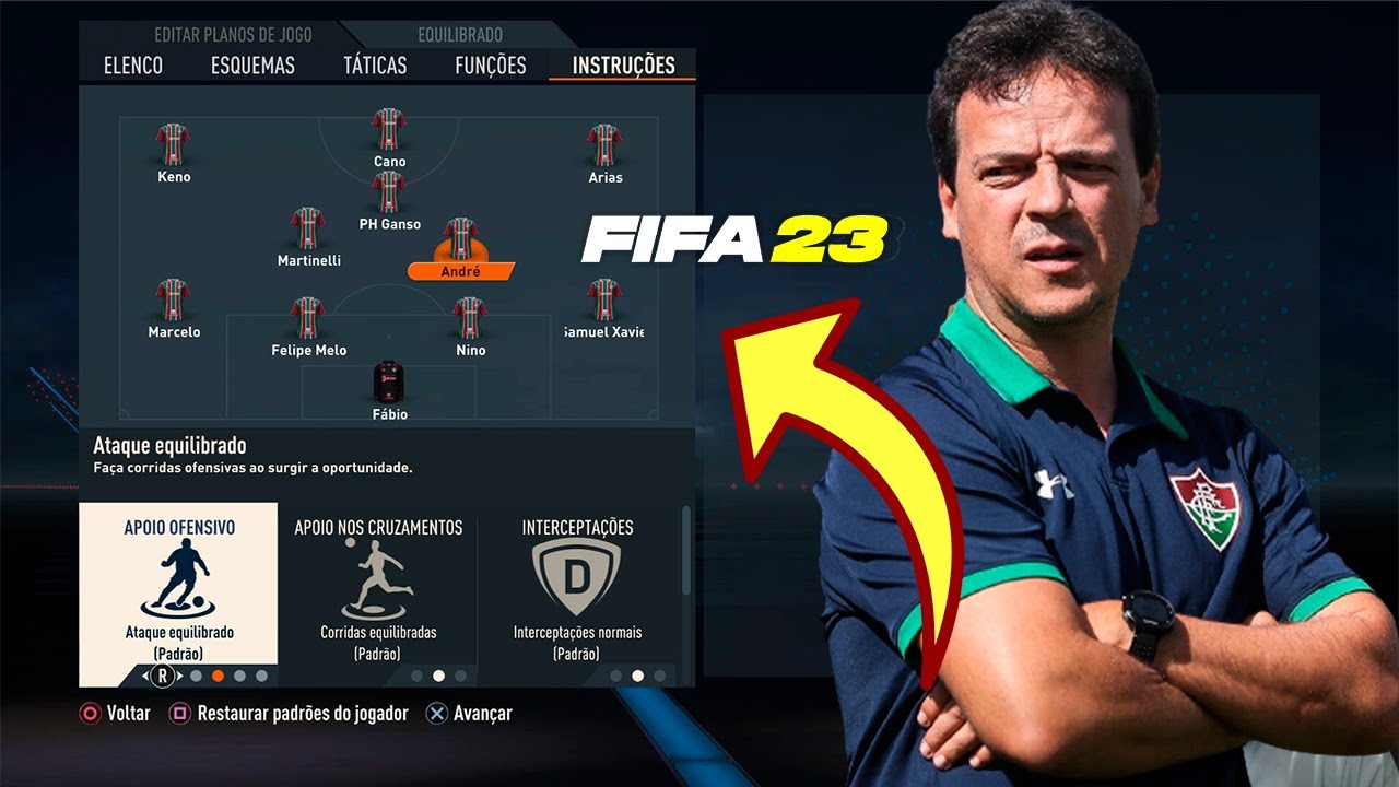 FIFA 23 | COMO JOGAR BEM NO NÍVEL LENDÁRIO OU ULTIMATE !! TÁTICAS 4-2-1-3 ?