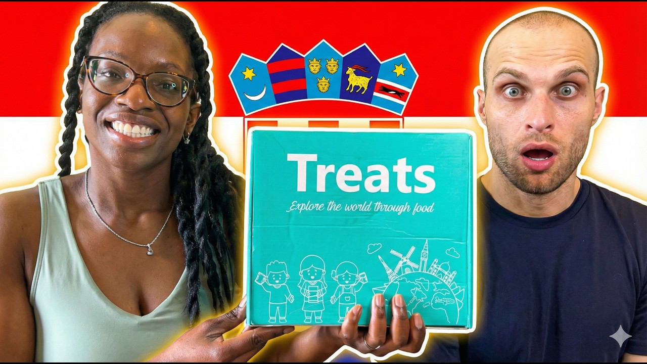 American & Lithuanian Trying Croatian & Serbian Snacks & Chocolates | TryTreats Blind Taste Test