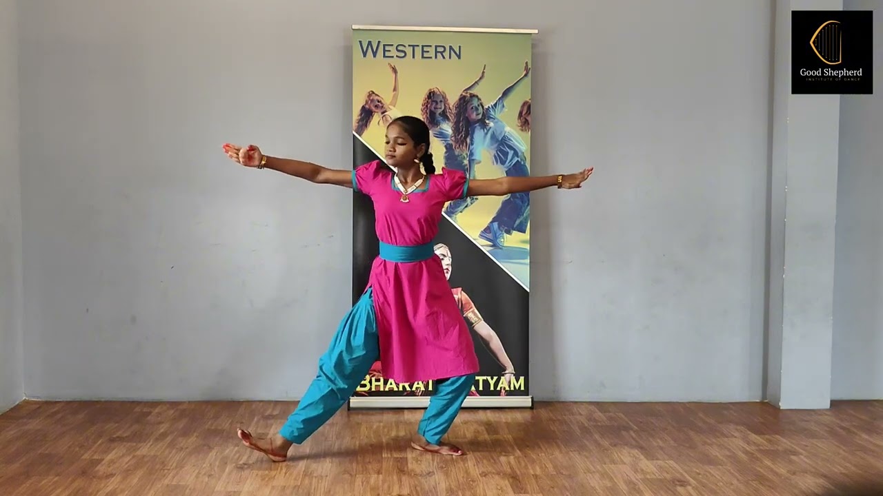 Korvai Adavu 1 - 6 || #bharathanatyam #dancestudio #dancehall #dancer #bharatham |