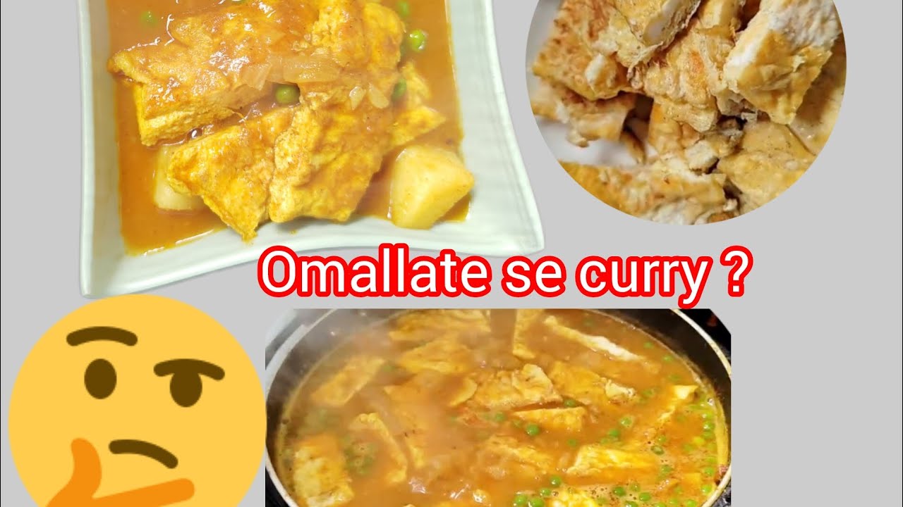 Egg Omelette Curry Recipe | Spicy Anda Curry 😋 | Janvi’s Kitchen