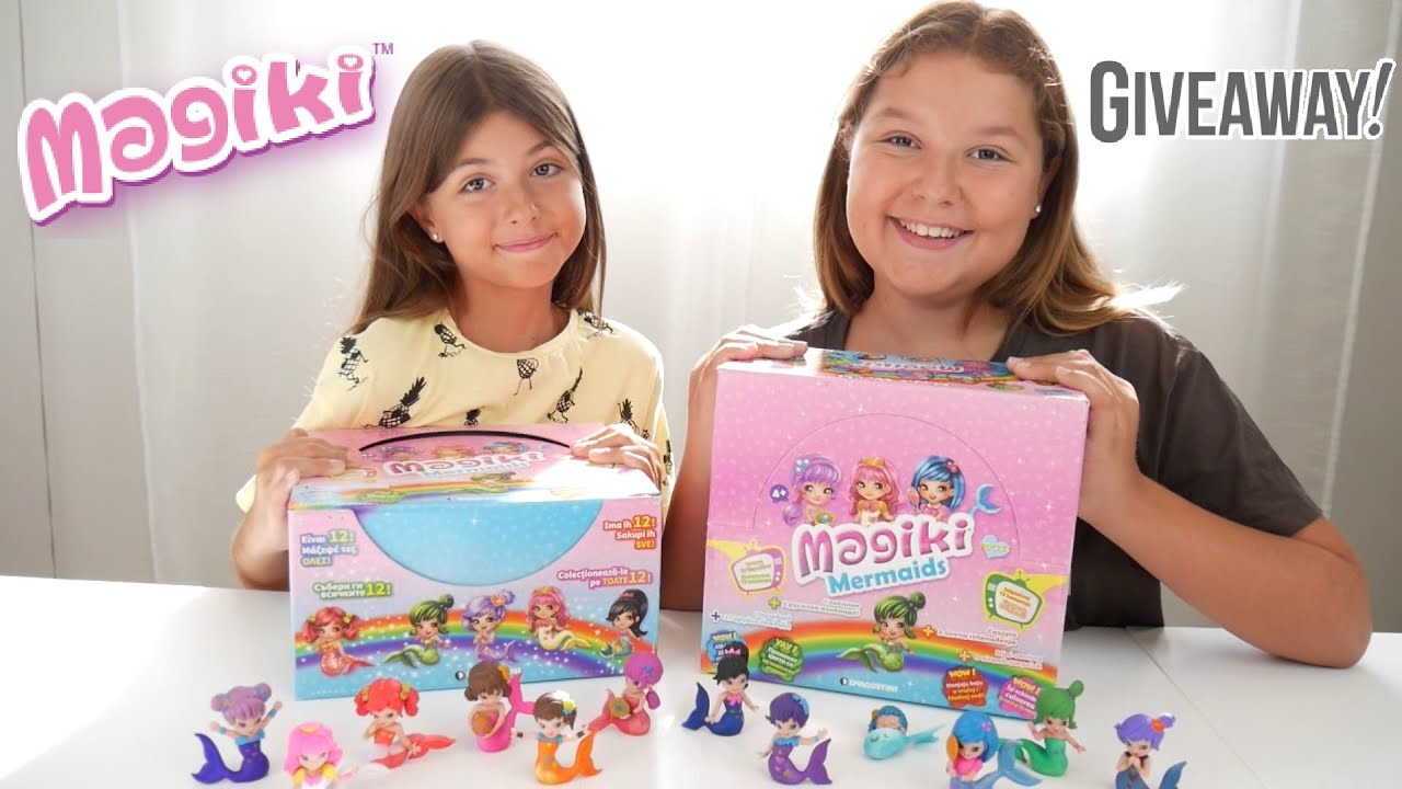 Μοναδική Συλλογή Magiki Mermaids! 12 Γοργόνες αλλάζουν χρώμα με ζεστό και με κρύο νερό! GIVEAWAY🧜‍♀️