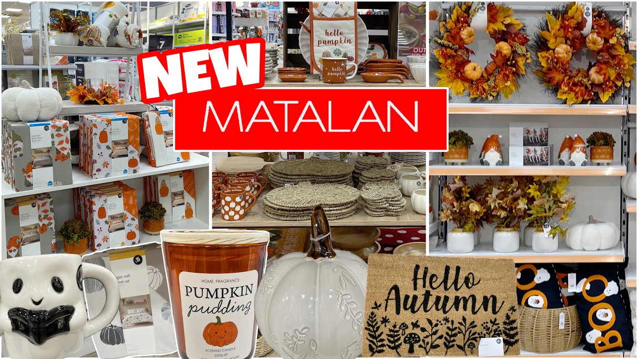 🍂 NEW IN MATALAN‼️ AUTUMN & HALLOWEEN 2024 👻 COME SHOP WITH ME IN MATALAN | AUGUST 2024 |COSY CORNER