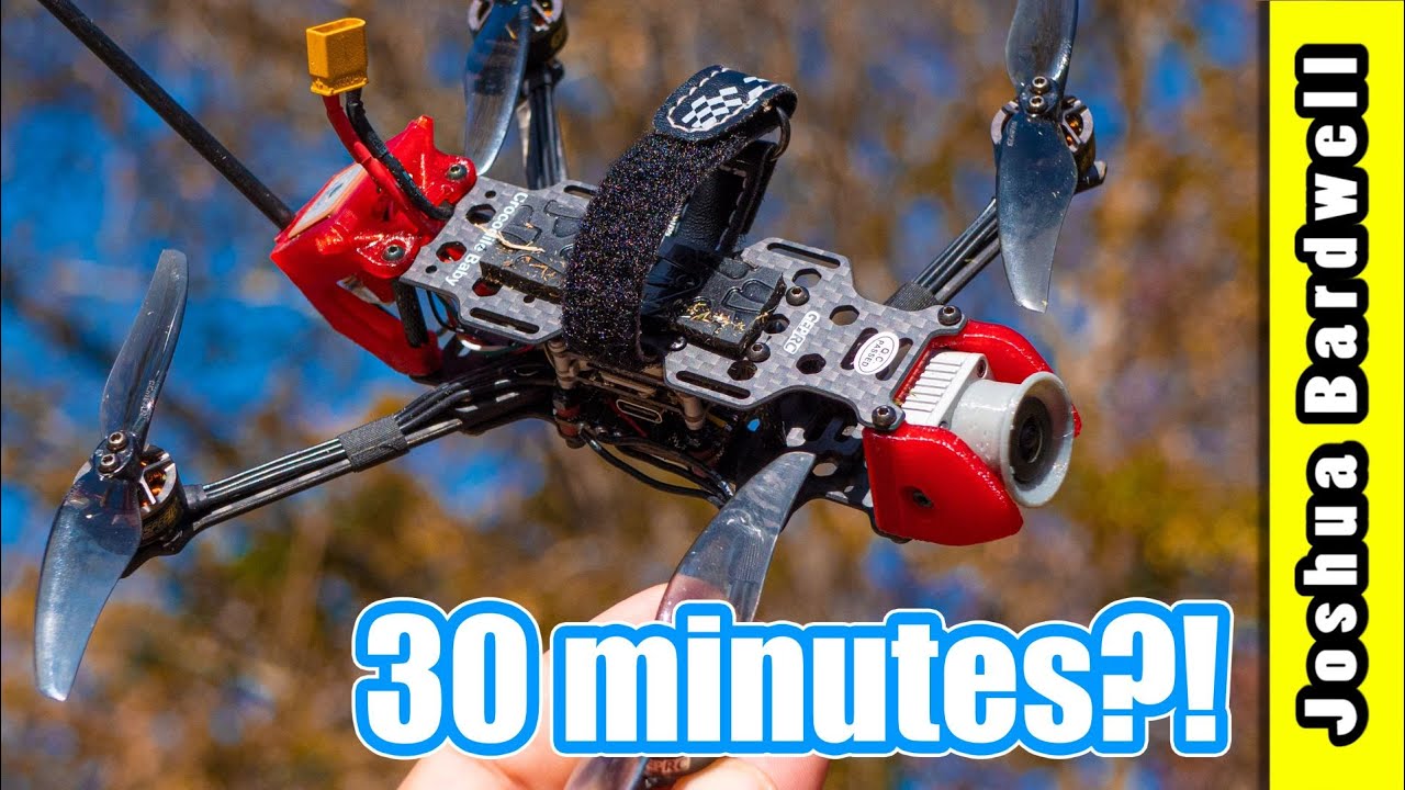 GEPRC Crocodile Baby LR can fly for 30 minutes???