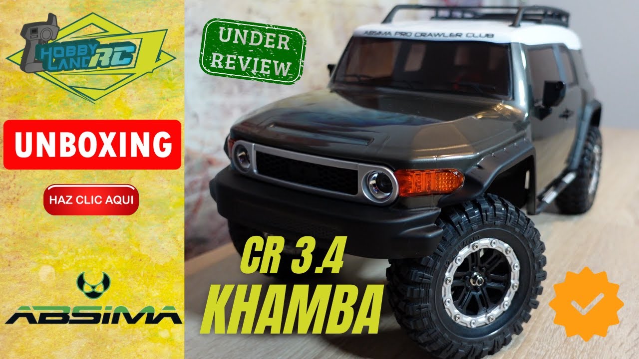 🧗‍♂️ABSIMA CR 3.4 KHAMBA🧗‍♂️ UNBOXING & REVIEW español