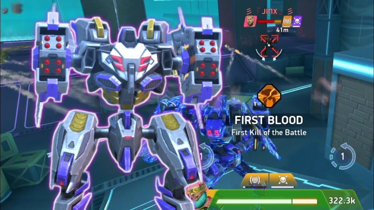 Storm Rack 12 and Eclipse Build - Best Mech Combo | Mech Arena