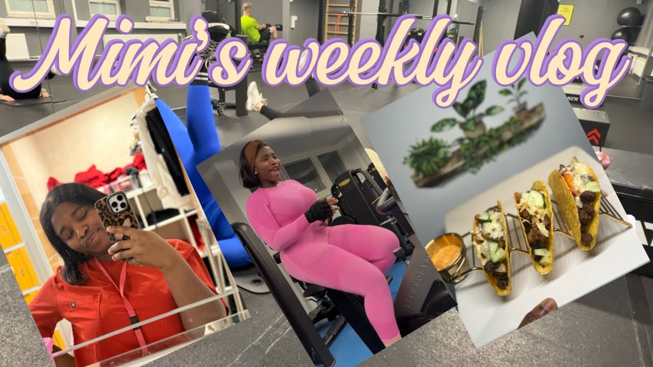Mimi’s weekly vlog | Gym | Workout | Unboxing | Hangout | Food
