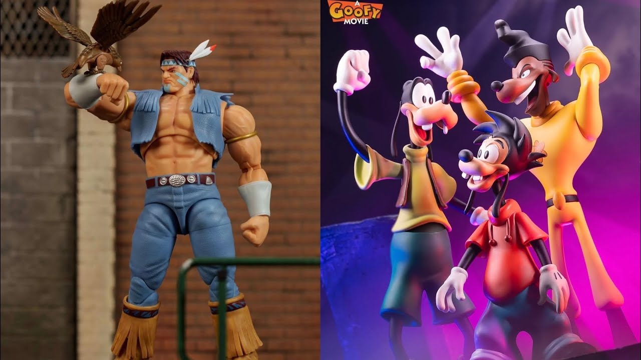 Представлены новые фигурки Хоук из Street Fighter от Jada Toys и Гуфи от Mondo.