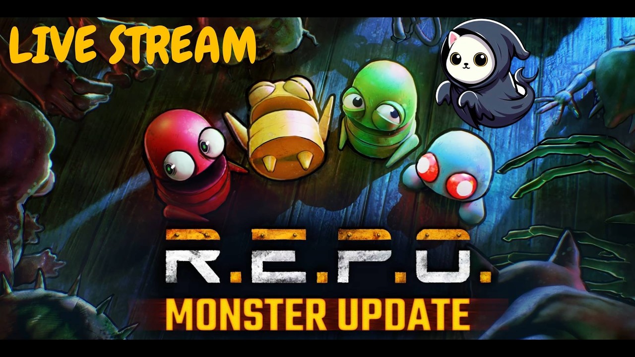 R.E.P.O. MONSTER UPDATE. Multiplayer. #27. Come chill with Ghost
