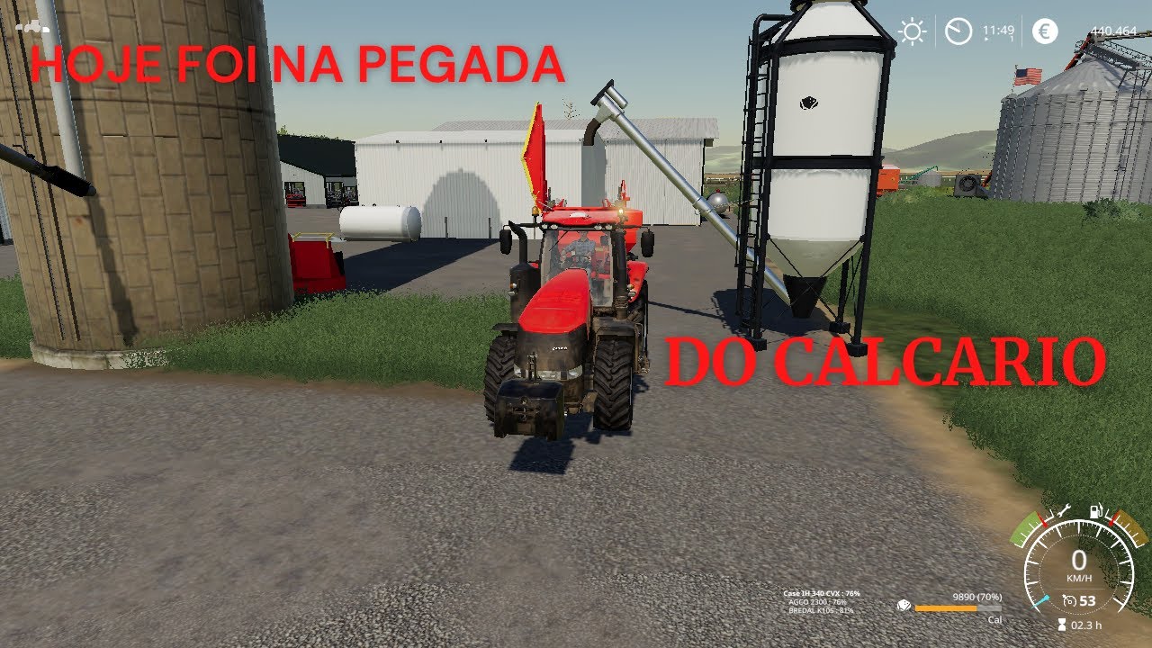 Preparo do solo dia do calcario FS19 OKLAHOMA map