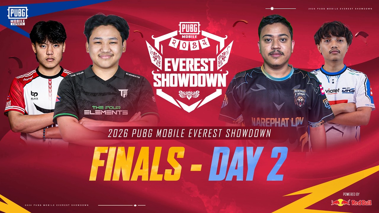 2026 PUBG MOBILE EVEREST SHOWDOWN Finals | Day 2 | Everest ko naya champion