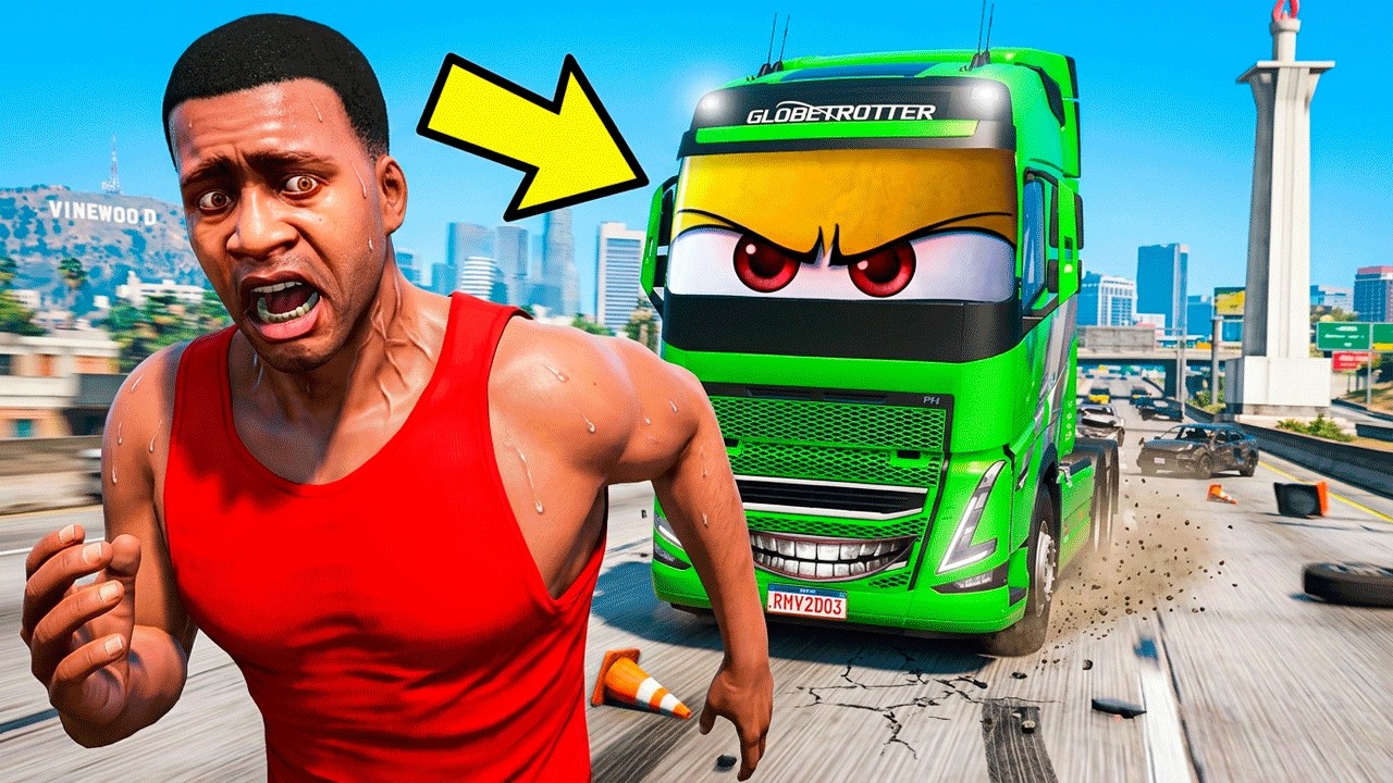 NUNCA SIGA ESSE CAMINHÃO no GTA 5!