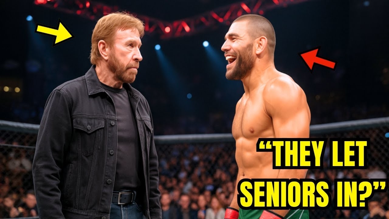 Cocky MMA Fighter Mocks Chuck Norris’s Age — Leaves the Cage on a Stretcher