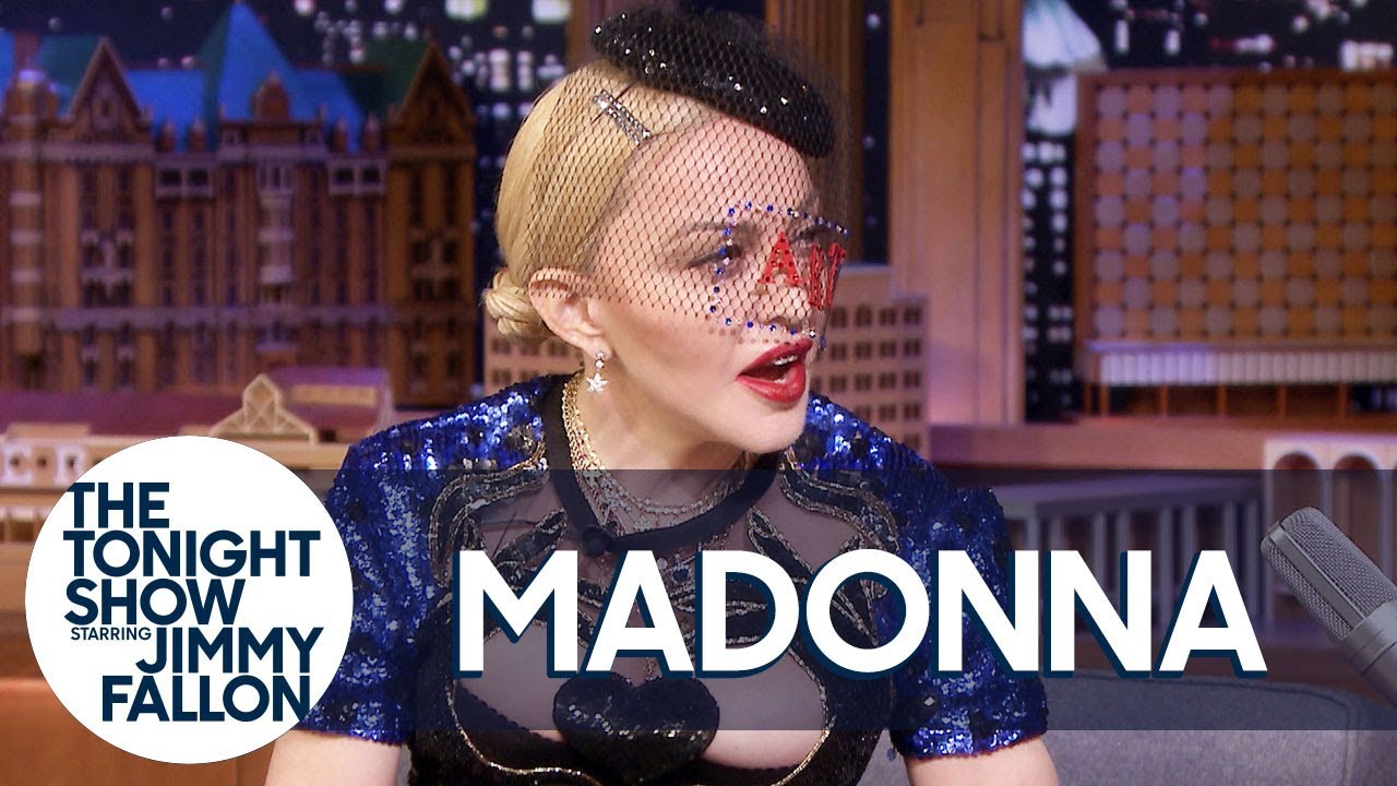 Madonna Gets Flustered Remembering Jimmy Introducing Her to President Obama