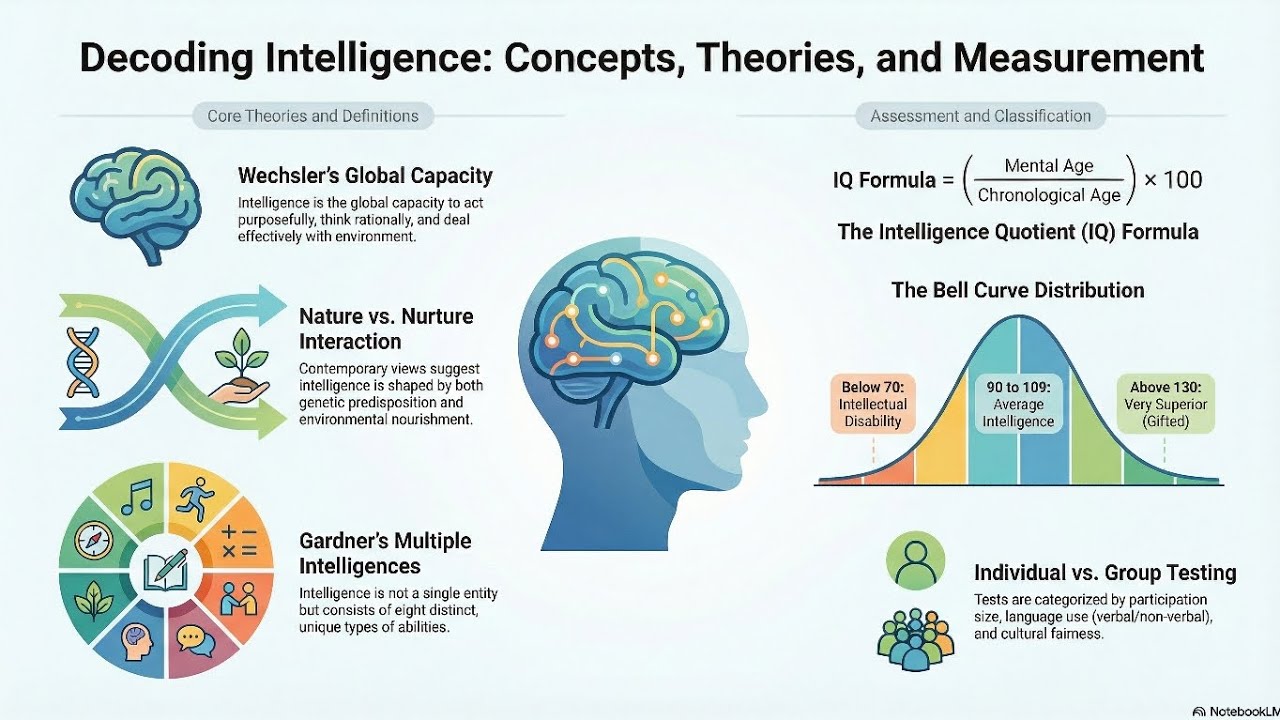 Intelligence: Concepts, Theories, and Assessment Methods