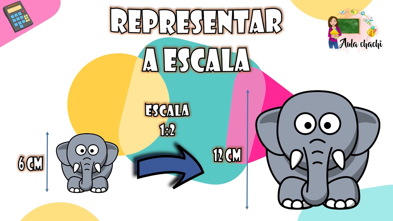 Representar a escala | Aula chachi - Vídeos educativos para niños