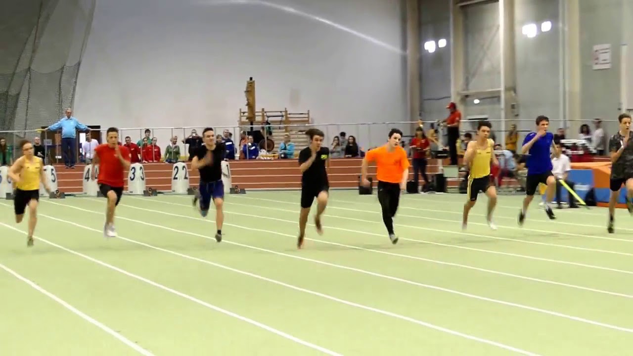 Schmidt Bence: 60 m fedett p&aacute;ly&aacute;s serd&uuml;lő orsz&aacute;gos bajnok - 2018.02.03-04.