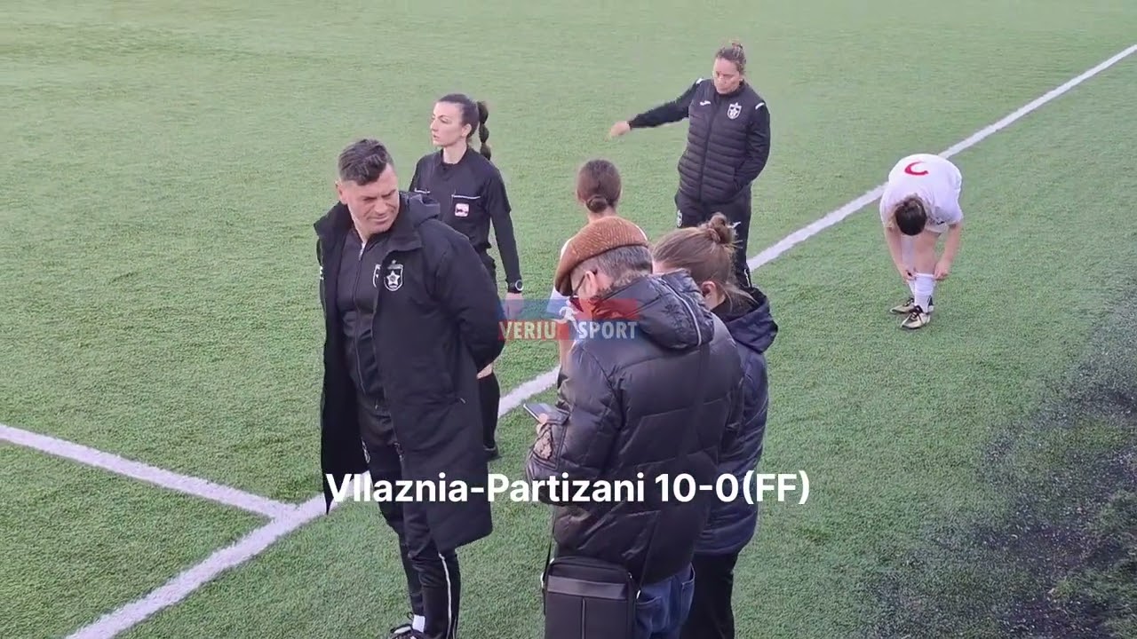 Përmbledhje e ndeshjes, Vllaznia-Partizani 10-0(Superliga FF-Java e 11).Stadiumi Reshit Rusi-Shkodër
