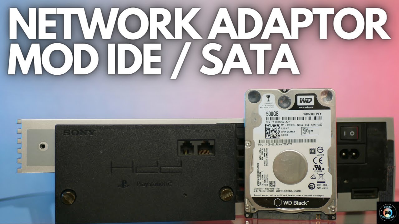 Instalacja gier na HDD exFAT w PlayStation 2 FAT / Network Adaptor