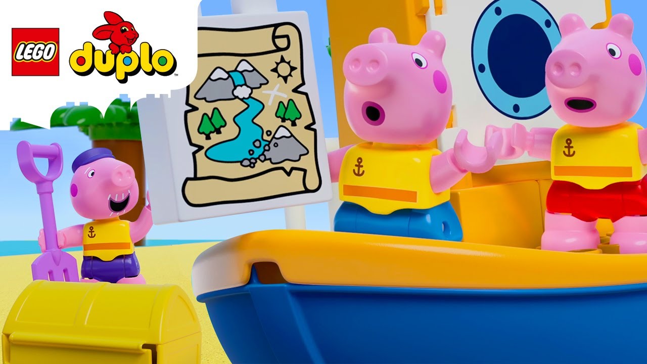 LEGO DUPLO Peppa Pig Filastrocche | Pirati, all’arrembaggio! | Canzoni per bambini