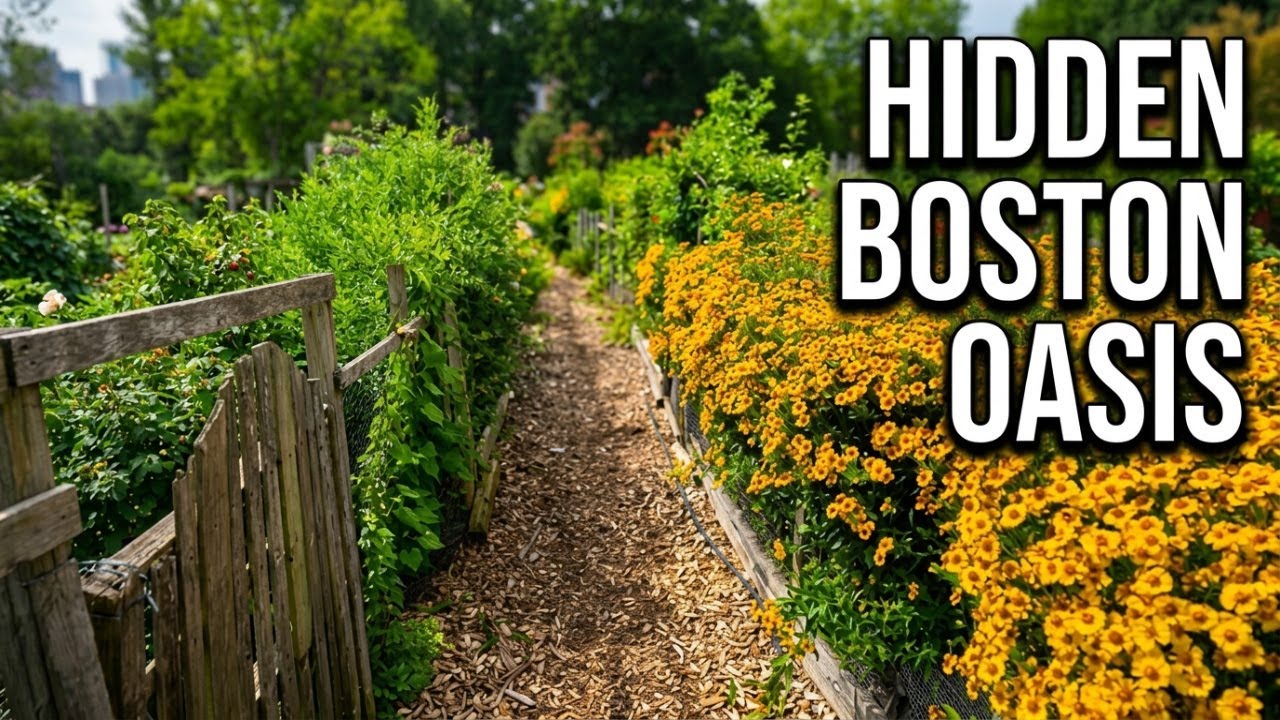 Fenway’s Secret Gardens | Best Boston Summer Walk (Pt 1) 4K