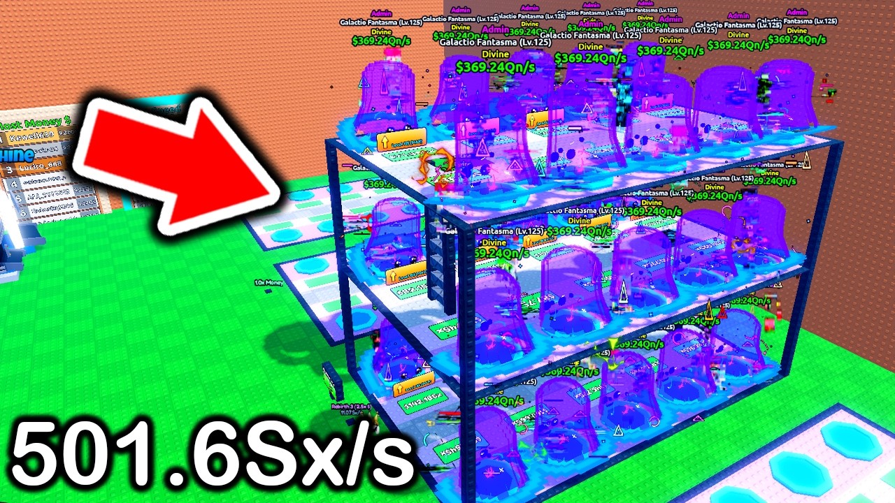 Using #1 LEADERBOARD BASE 100% GALACTIO FANTASMA in Escape Tsunami For Brainrots