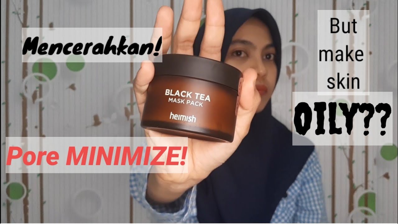 Heimish BLACK TEA MASK || MY REVIEW
