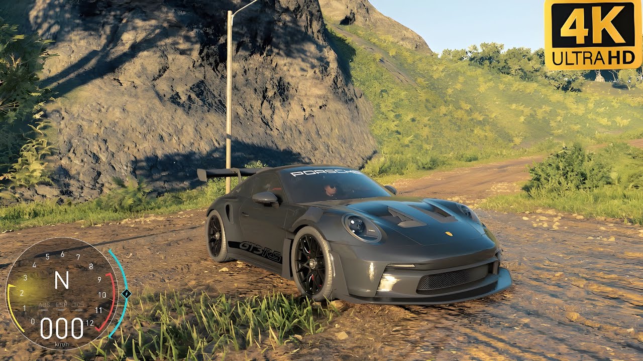 Porsche 911 GT3 RS – Insane Speed & Realistic Sound! | The Crew Motorfest | 4K Ultra HD Gameplay 🔥