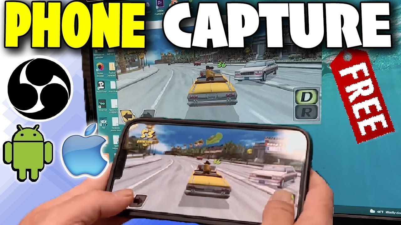 Сделайте снимок экрана вашего телефона в OBS БЕСПЛАТНО — Android или iPhone